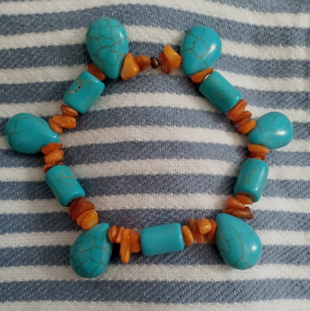 HandCrafted Beaded Stretch Bracelet